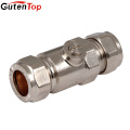 Gutentop forjó la válvula de bola aislada de latón, 15 mm y 22 mm